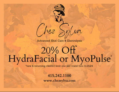 HydraFacial or Myopulse promo