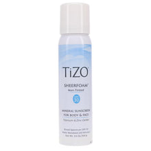 TIZO SheerFoam SunScreen Non-tinted SPF 30 3.5 oz