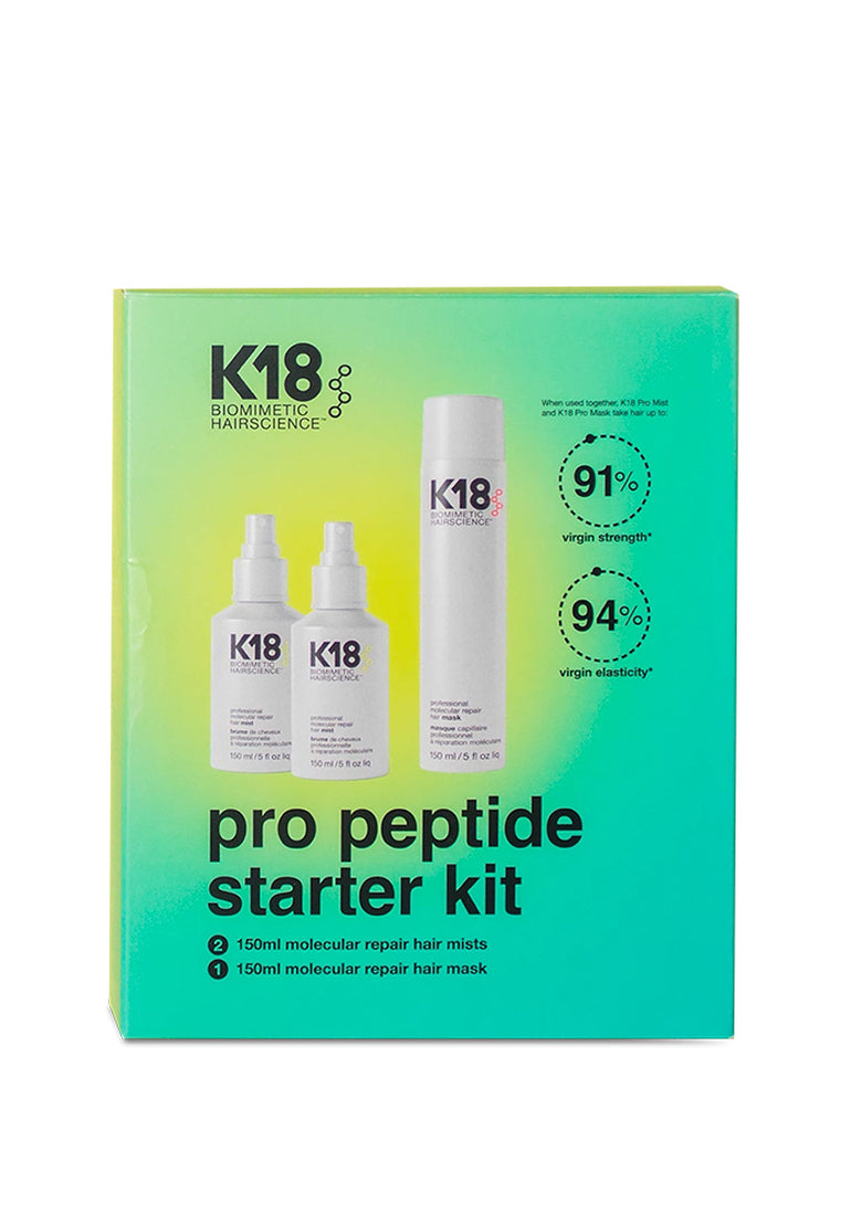 K18 BIOMIMETIC HAIR SCIENCE Pro Peptide Starter Kit